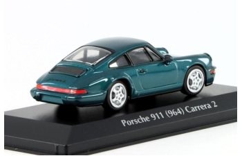 PORSCHE 911 Carrera Coupe (1992), Turquoise