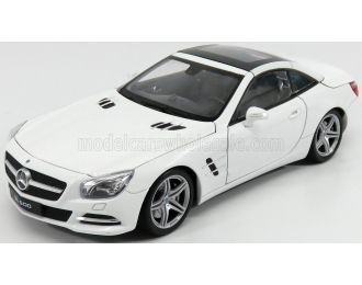 MERCEDES-BENZ SL-CLASS SL500 (R231) Spider Cabriolet Closed (2012), white