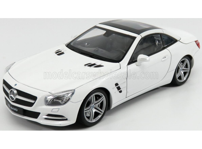 MERCEDES-BENZ SL-CLASS SL500 (R231) Spider Cabriolet Closed (2012), white