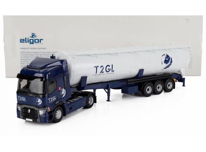 RENAULT T-line Tanker Truck T2gl Transports (2021), Blue White