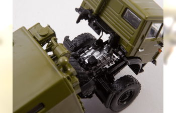 Камский грузовик 4310 с КУНГом К4320Д, хаки