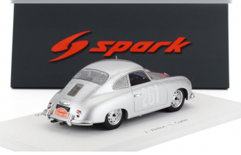 PORSCHE 356 Coupe №261 Rally Montecarlo (1955) Jean Vilreon - Leon Carlin, Silver