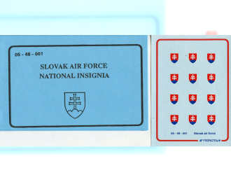 Декаль Slovak Air Force national insignia