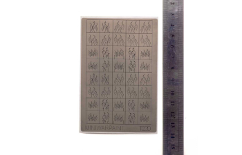 Маска окрасочная пламя №2 размер S