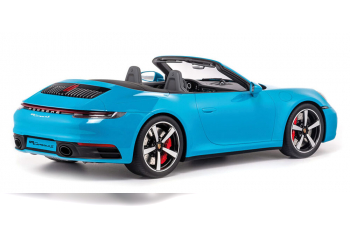 PORSCHE 911 (992) Carrera 4S Convertible (2020), lightblue