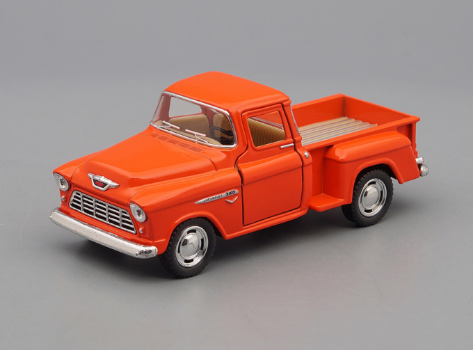 CHEVROLET Stepside Pick-up (1955), orange