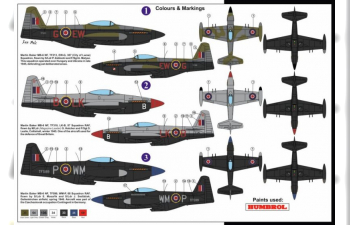 Сборная модель Martin Baker MB.6 Night Ferret