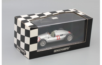 AUTO UNION Typ D Tazio Nuvolari Winner Italian GP (1938), grey