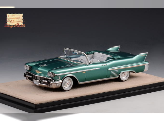 CADILLAC Series 62 Convertible (открытый) 1958 Laurentian Green Metallic