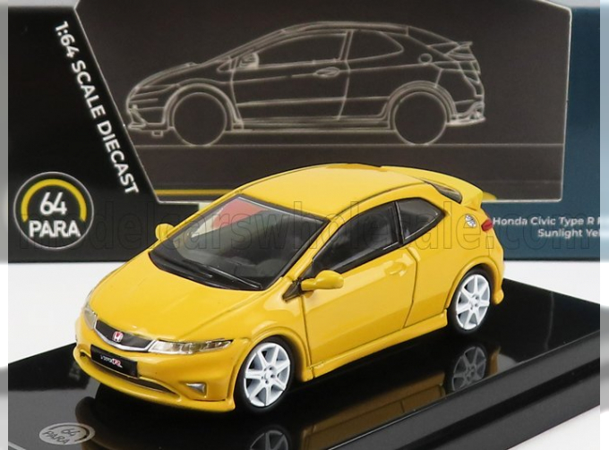 HONDA CIVIC TYPE R (FN2) (2007), yellow