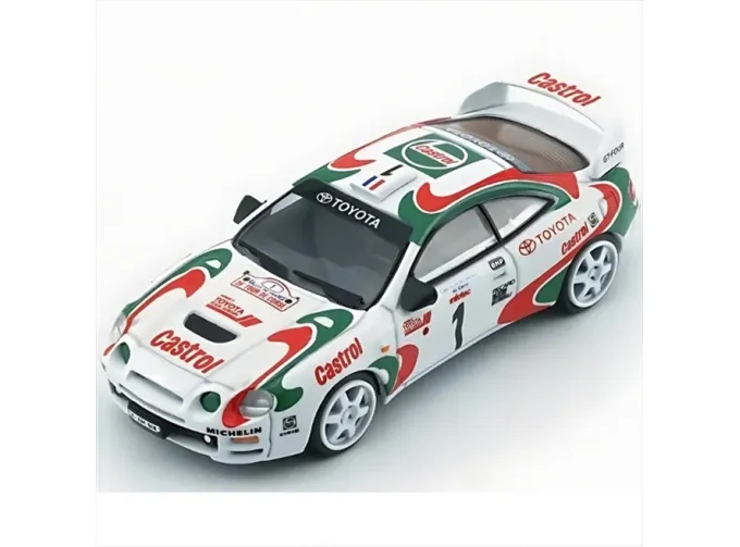 TOYOTA Celica ST205 #1 Castrol Tour de Corse Rallye de France (1995), white/red/green