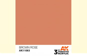 Краска акриловая 3rd Generation Brown Rose 17ml