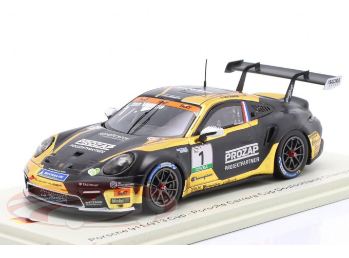 PORSCHE 911 GT3 №1 Porsche Carrera Cup Germany World champion Larry ten Voorde (2024)