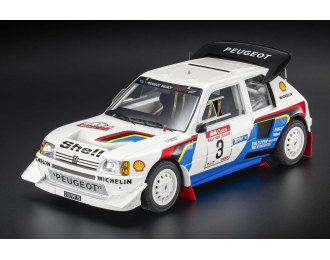 PEUGEOT 205 Turbo 16 Evo2 №3 Winner Rally New Zealand Juha Kankkunen - Juha Piironen (1986)