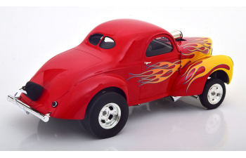 WILLYS Gasser (1941), rot/gelb