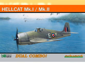 Сборная модель Британский самолет Hellcat Mk.I / Mk.II (DUAL COMBO)