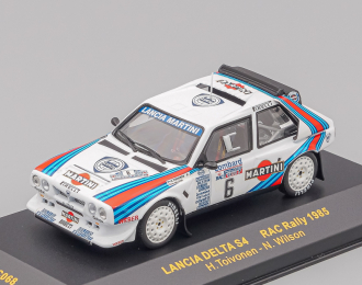 LANCIA Delta S4 #6 H.Toivonen - N.Wilson #6 RAC RALLY 1985, white