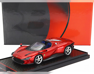 FERRARI Daytona Sp3 Open Roof Icona (2022), Rosso Metalizzato - Red Met