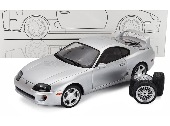 TOYOTA Supra (A80) LHD Coupe (2014), silver
