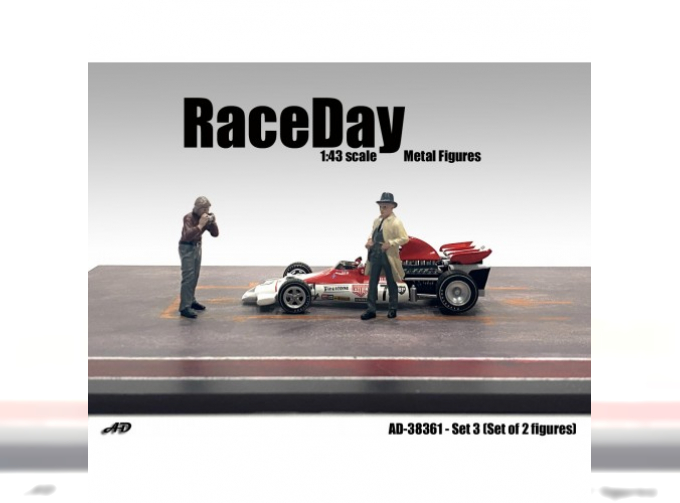 Набор фигурок день гонки #3