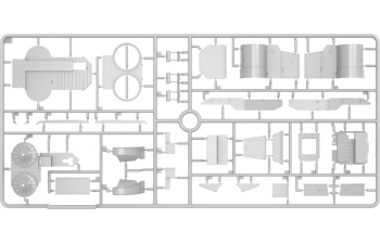 Сборная модель Austin Armoured Car 3rd Series: German, Austro-Hungarian, Finnish Service. Interior Kit