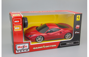 RC модель FERRARI 488 GTB, red