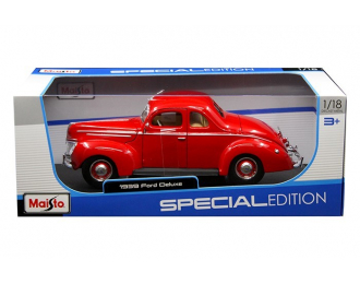 Ford Deluxe (1939) Red