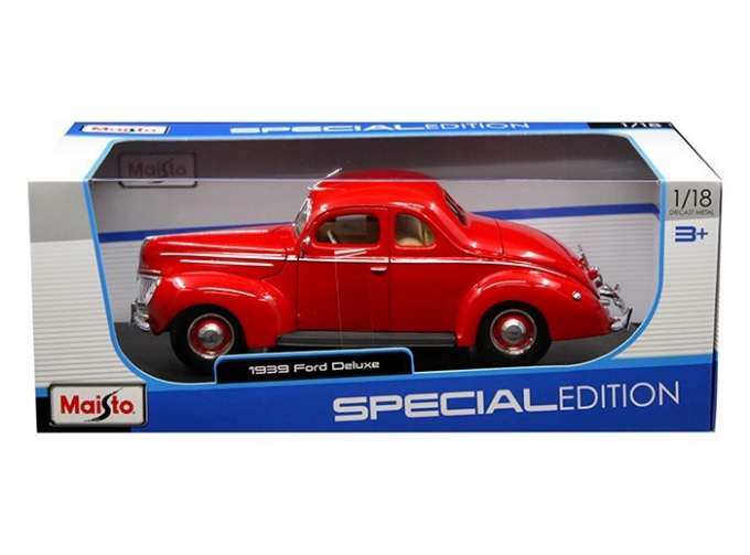 Ford Deluxe (1939) Red