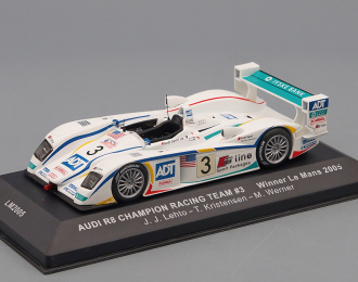 AUDI R8 CHAMPION RACING TEAM #3 J.J.Lehto-T.Kristensen-Werner WINNER LE MANS '05