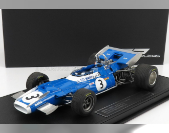 MATRA SIMCA F1  Ms80 N 3 Winner British Gp World Champion 1969 Jackie Stewart  - Con Vetrina - With Showcase, Blue White