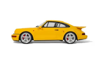 PORSCHE 911 (964) Turbo S (1994), yellow