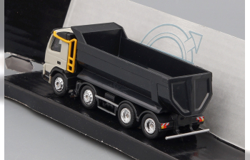 VOLVO FMX 500 Twin Steer Dump Truck, grey / black