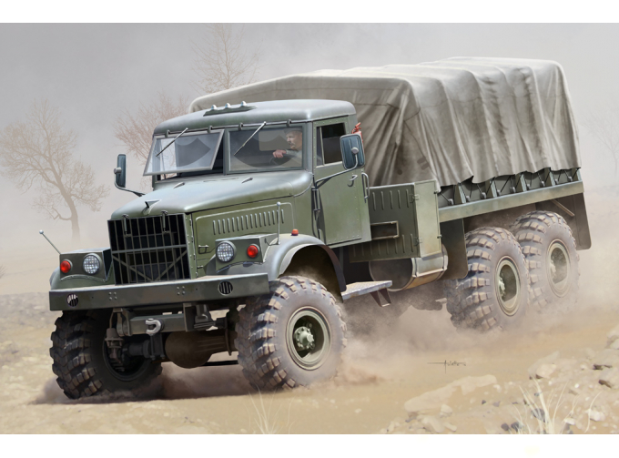 Сборная модель Russian KrAZ-255B