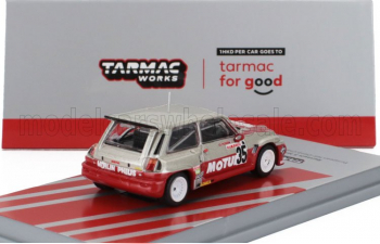 RENAULT R5 Maxi Turbo Philips (night Version) №35 European Hill-climb Championship (1987) - Giovanni Rossi, Red Silver