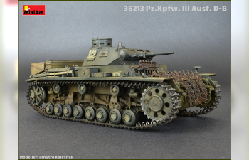 Сборная модель Немецкий средний танк Pz.Kpfw.III Ausf.D / B