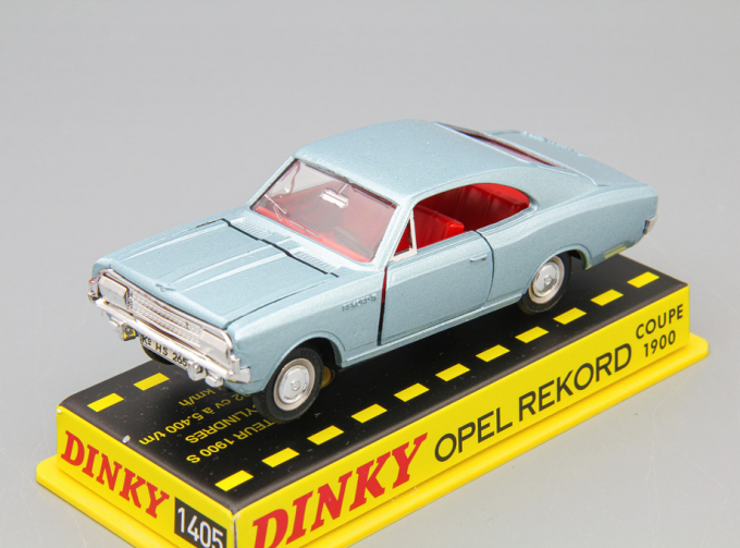 OPEL Rekord Coupe 1900, light blue metallic