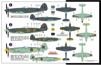 Сборная модель Supermarine Seafang F Mk.32