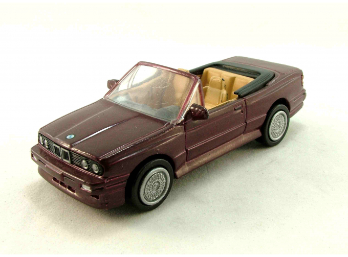 BMW M3 E30 Cabriolet (1988), Городские 1:43, коричневый