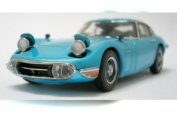 TOYOTA 2000GT Late Version (1968), blue metallic