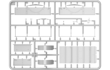 Сборная модель CHEVROLET G7107 4x4 Cargo Truck Military With Ben Hur Trailer 1943