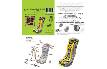 Mirage IIIC (M.-B. Mk.4) Seat