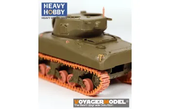 WWII US Army Sherman VVSS Suspension Tracks Т-54E1