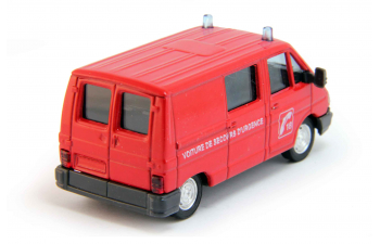 RENAULT Trafic Voiture de Secours d'Urgence Sapeurs Pompiers (1994), red