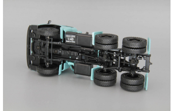 Минский-515 (6x4) + Минский-5205, голубой / зеленый