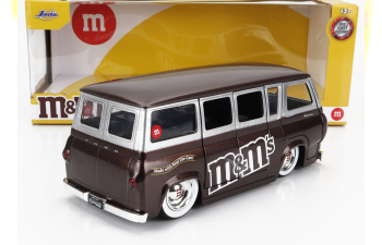 FORD Econoline Minibus With M&m's Figure (1965), Brown