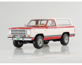DODGE Ramcharger (1979), red/white