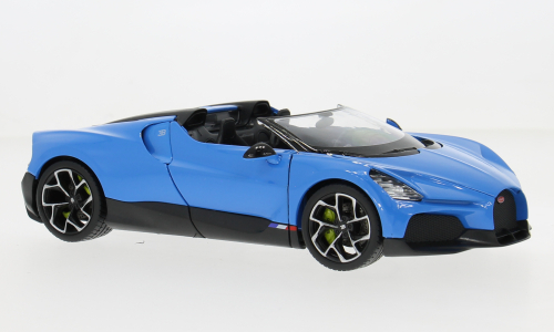 BUGATTI W16 Mistral (2024), blue/black