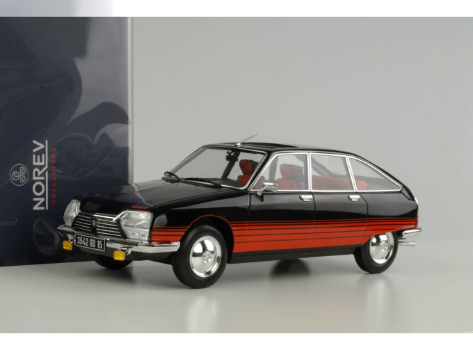 CITROEN GS "Basalte" 1978 Black/Red