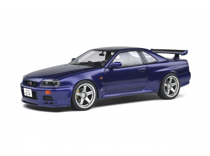 NISSAN SKYLINE GT-R R34 (1999), midnight purple