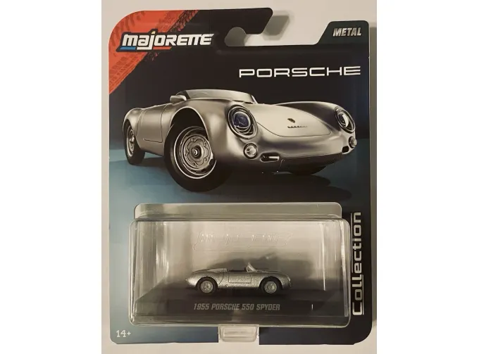 PORSCHE 550 Spyder (1955), silver